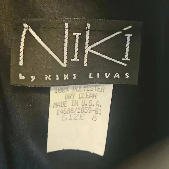 NIKI BY NIKI LIVAS GLOWLINE DRESS SIZE 8 EUC - Picture 10 of 14